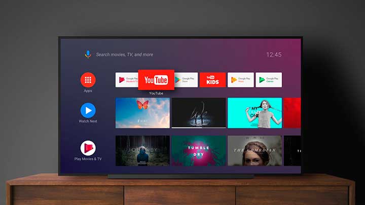 Android TV Home - лаунчер от Google