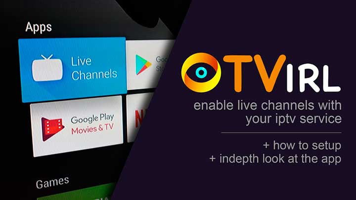 TVirl IPTV на Android TV